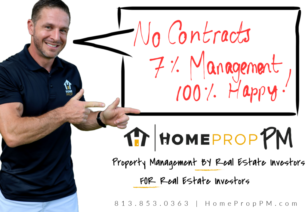 Man happily pointing to affordable rates