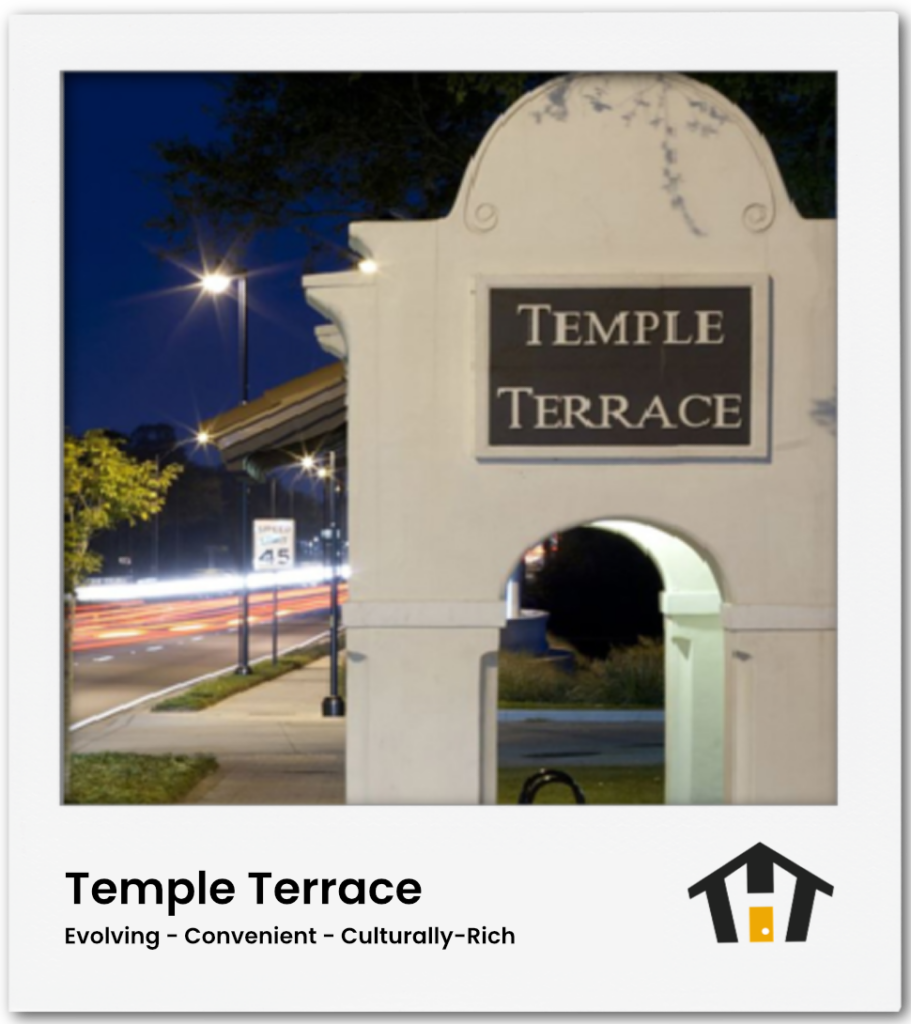 Temple Terrace has a diverse and ecclectic mix of rental homes that appeal to all demographics